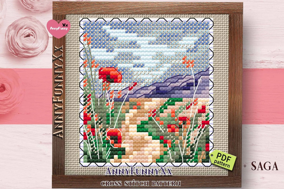 Radiant Impressions - PDF Cross Stitch Pattern