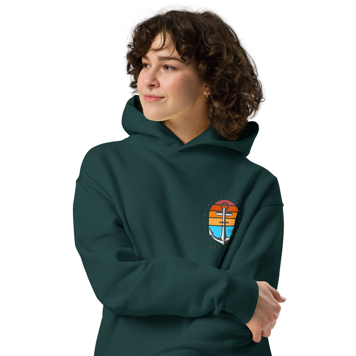 DORSAL Anchors Away No Fade Pullover Hoodie